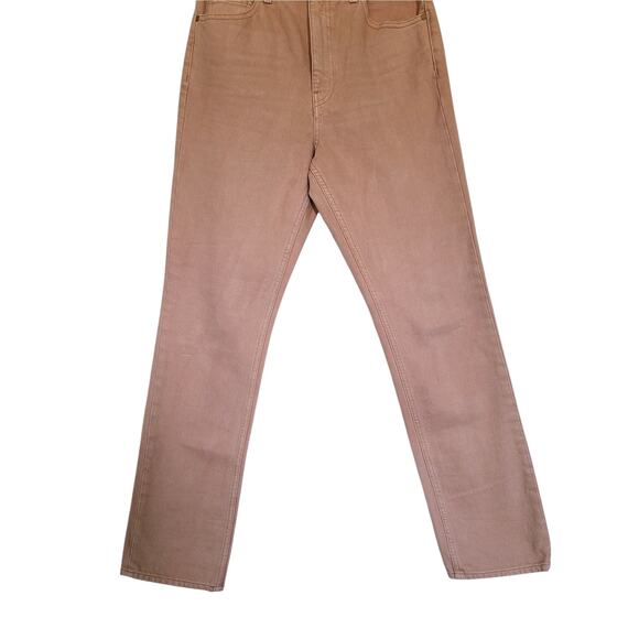 Ulla Johnson The Agnes Jean in Rosewood Wash Straight-Leg Size 27 - Picture 4 of 8